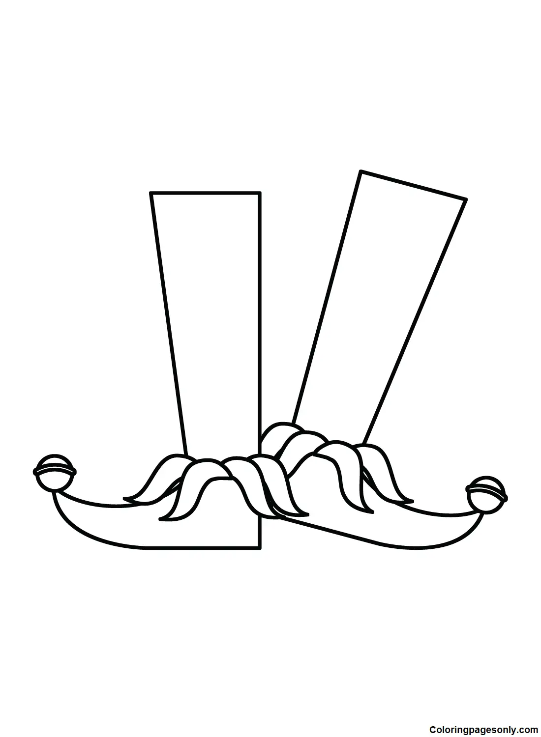 Desenhos de Botas Para Colorir 30