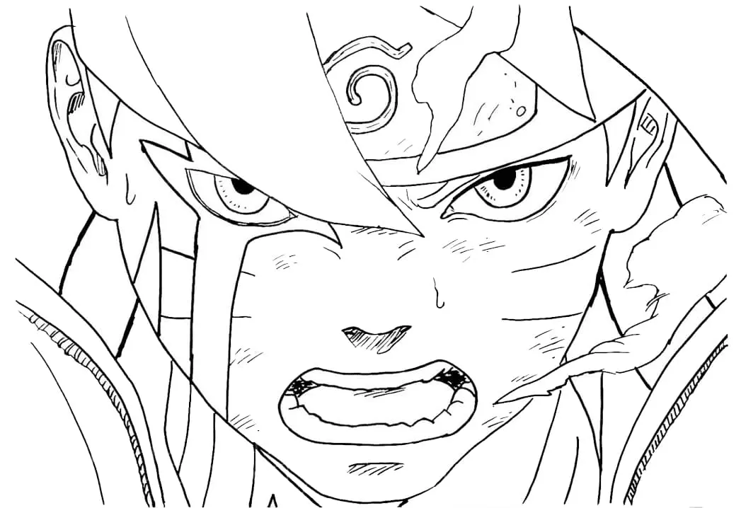 Boruto Ausmalbilder 1