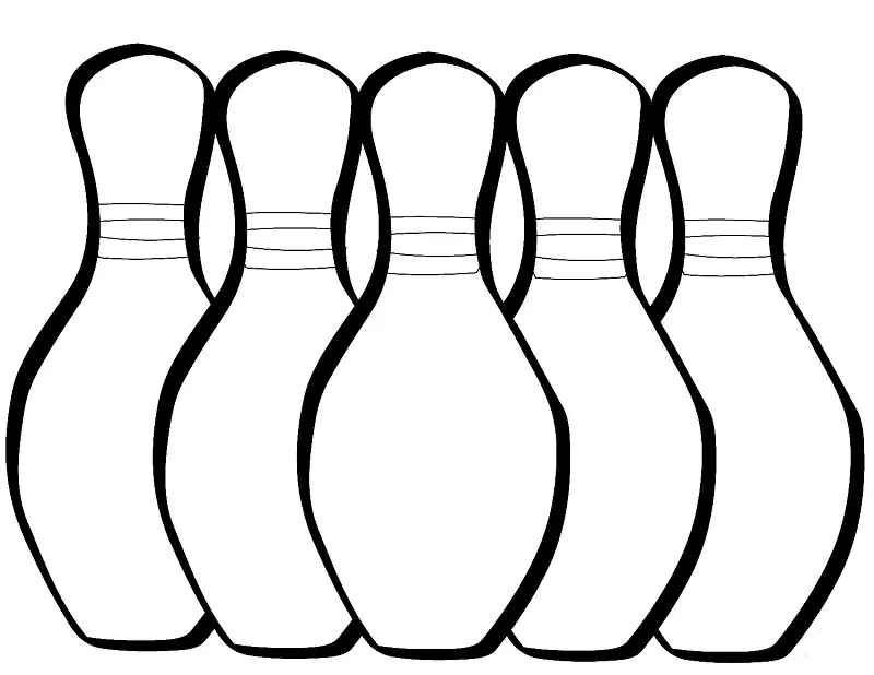 Bowling Coloring Pages 16