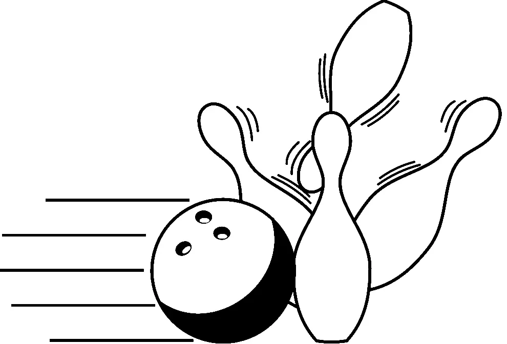 Bowling Coloring Pages 20