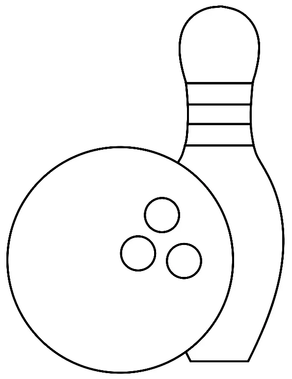 Bowling Coloring Pages 26