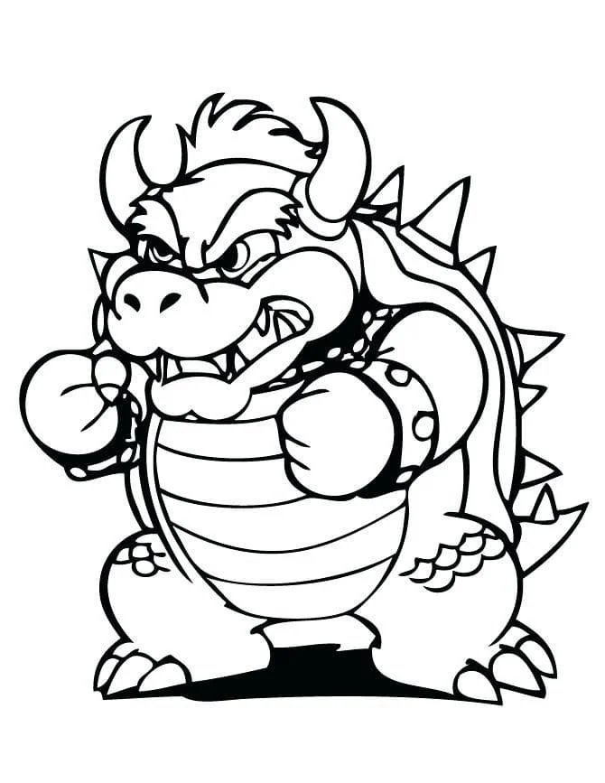 Bowser Ausmalbilder