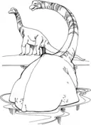 Brachiosaurus Ausmalbilder 26