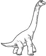 Brachiosaurus Ausmalbilder 3