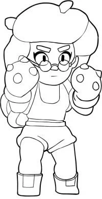 Brawl Stars Ausmalbilder 20