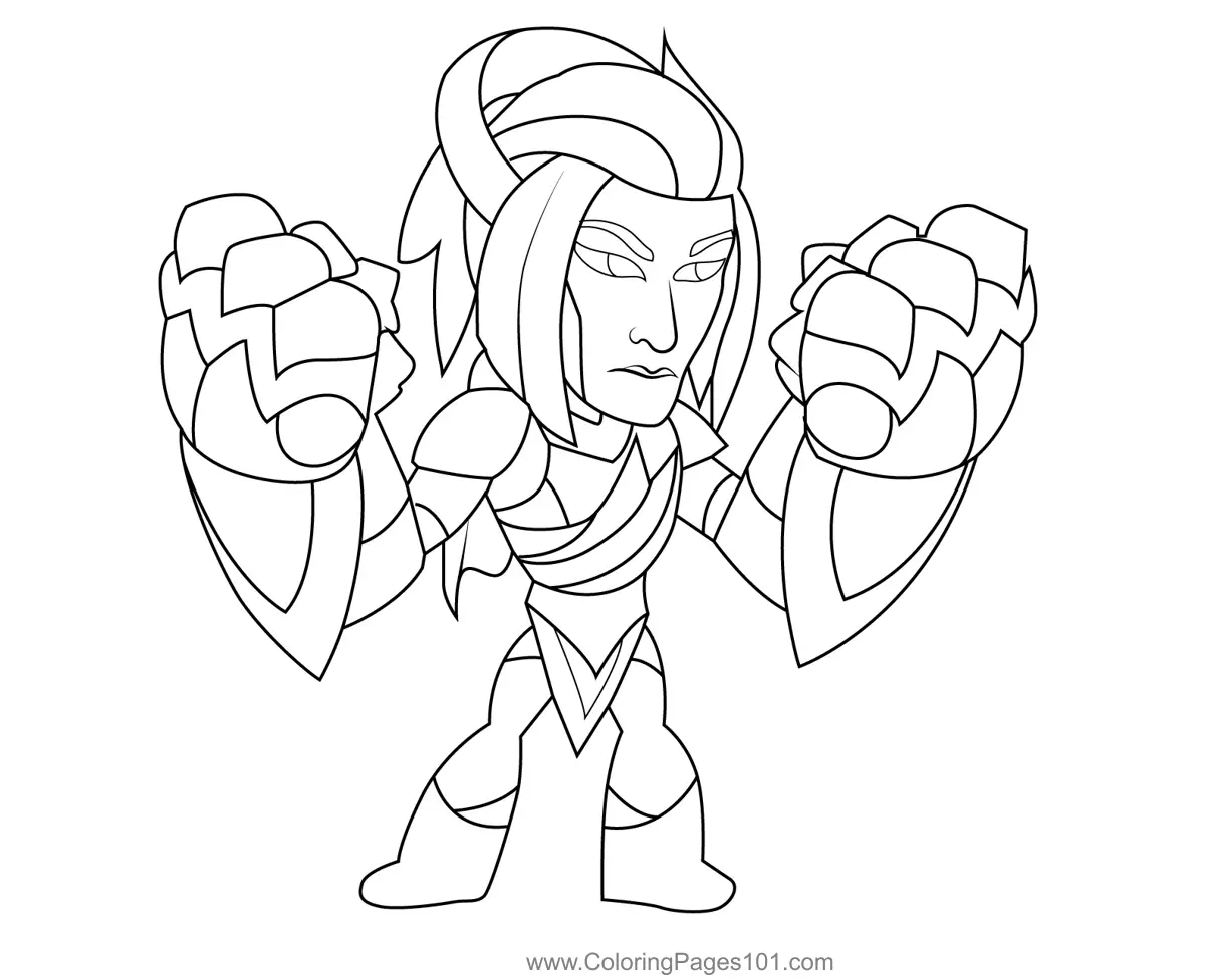 Brawlhalla Coloring Pages 4