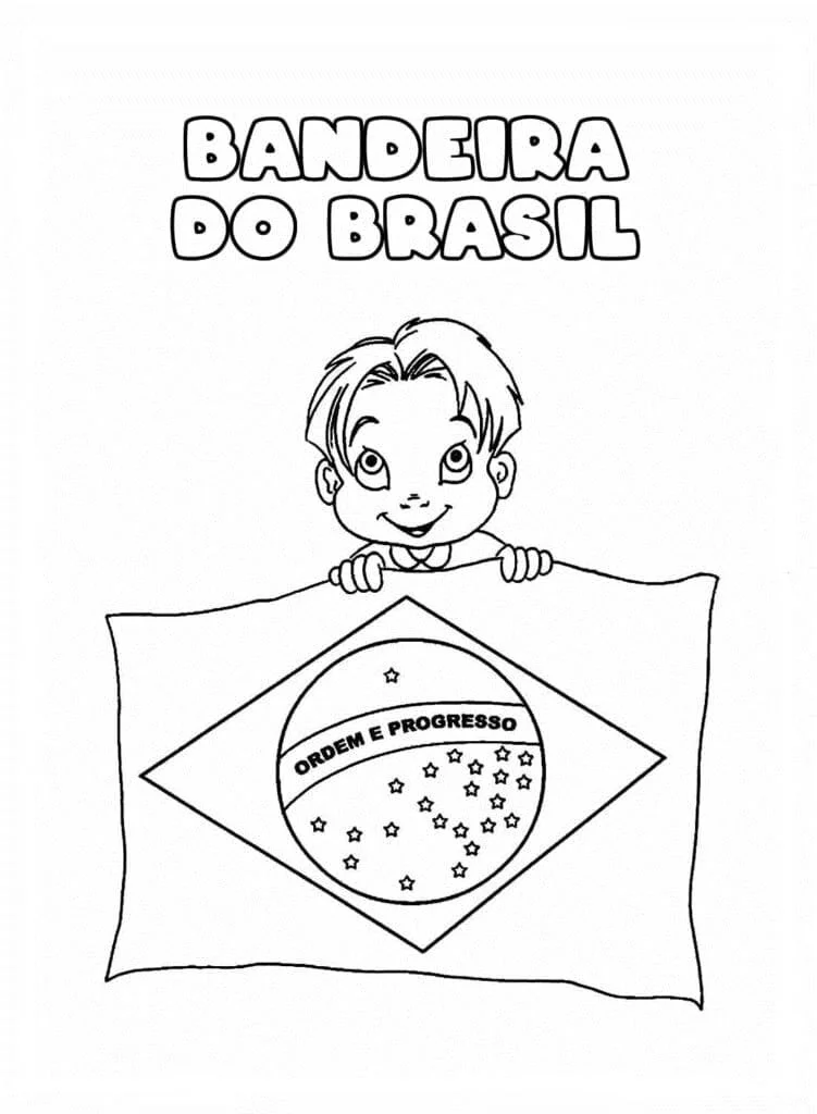Brasil Para Colorear 21