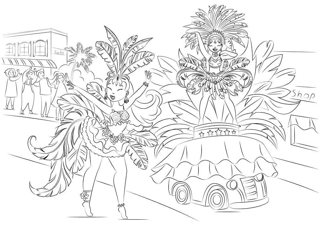 Brasil Para Colorear 24