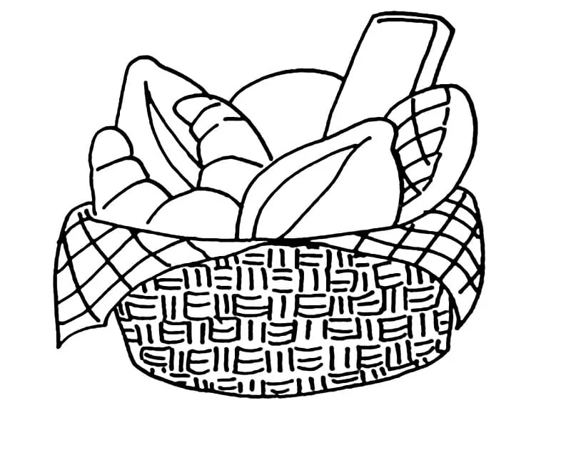 Brot Ausmalbilder 1