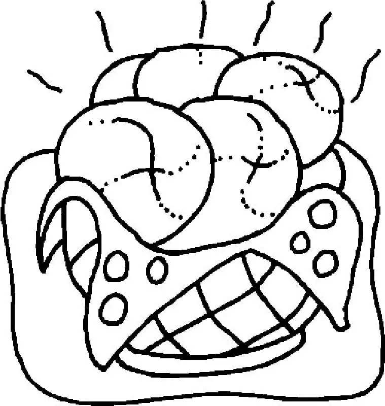 Brot Ausmalbilder 10