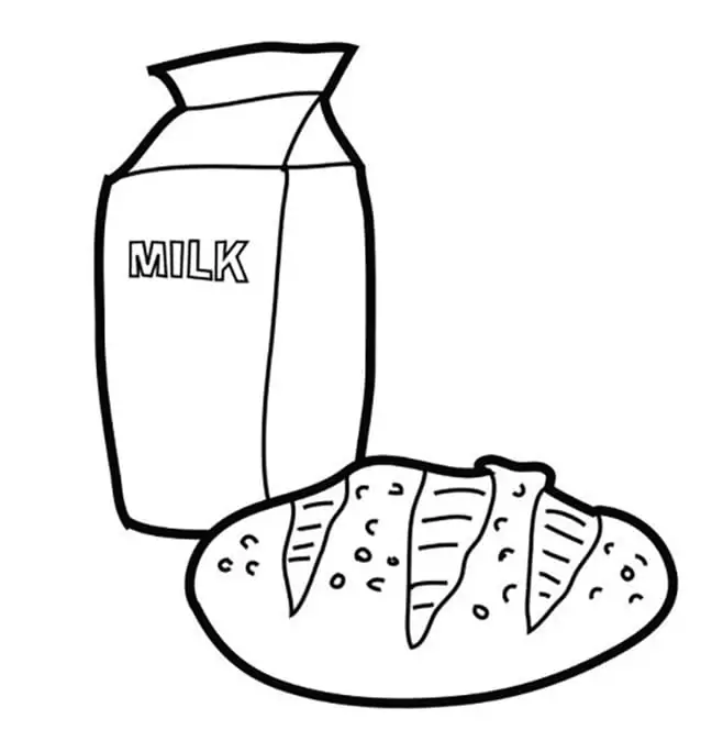 Brot Ausmalbilder 12