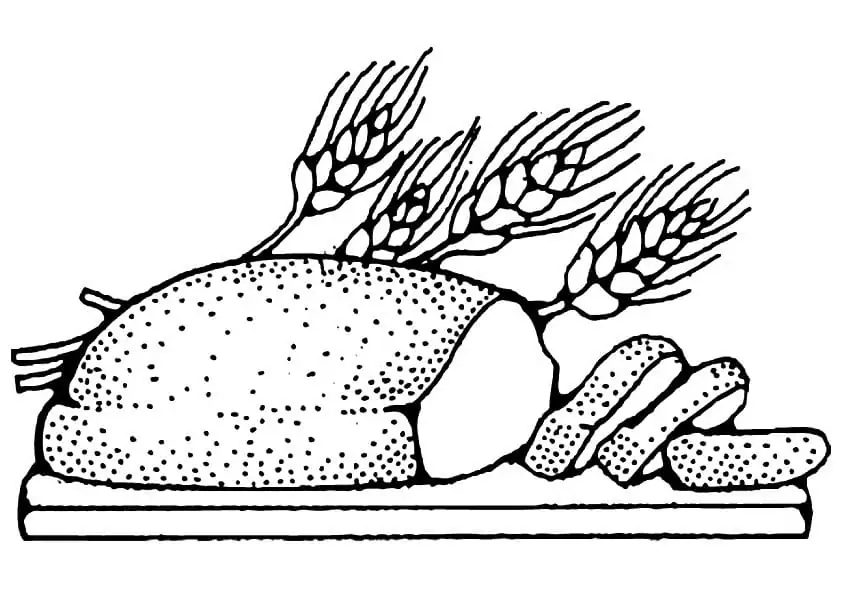 Brot Ausmalbilder 13
