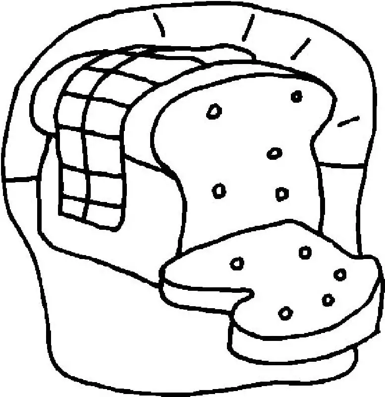 Brot Ausmalbilder 15