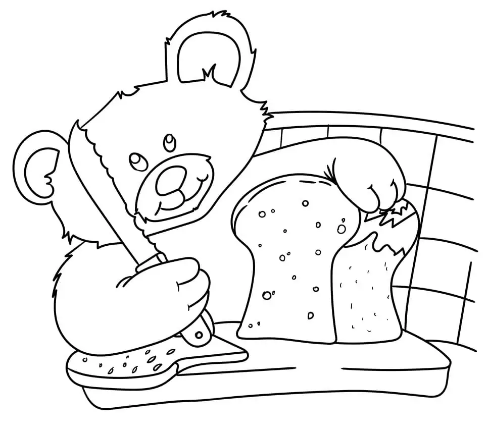Brot Ausmalbilder 18