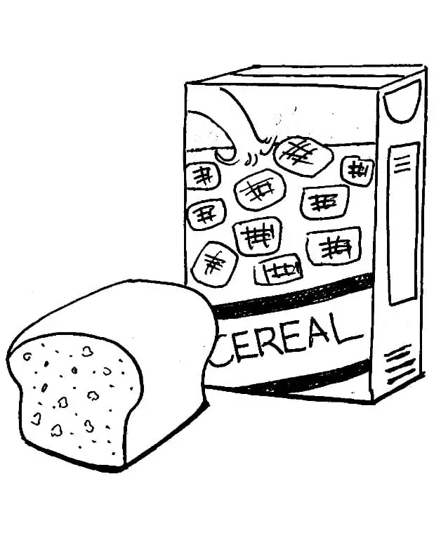 Brot Ausmalbilder 19