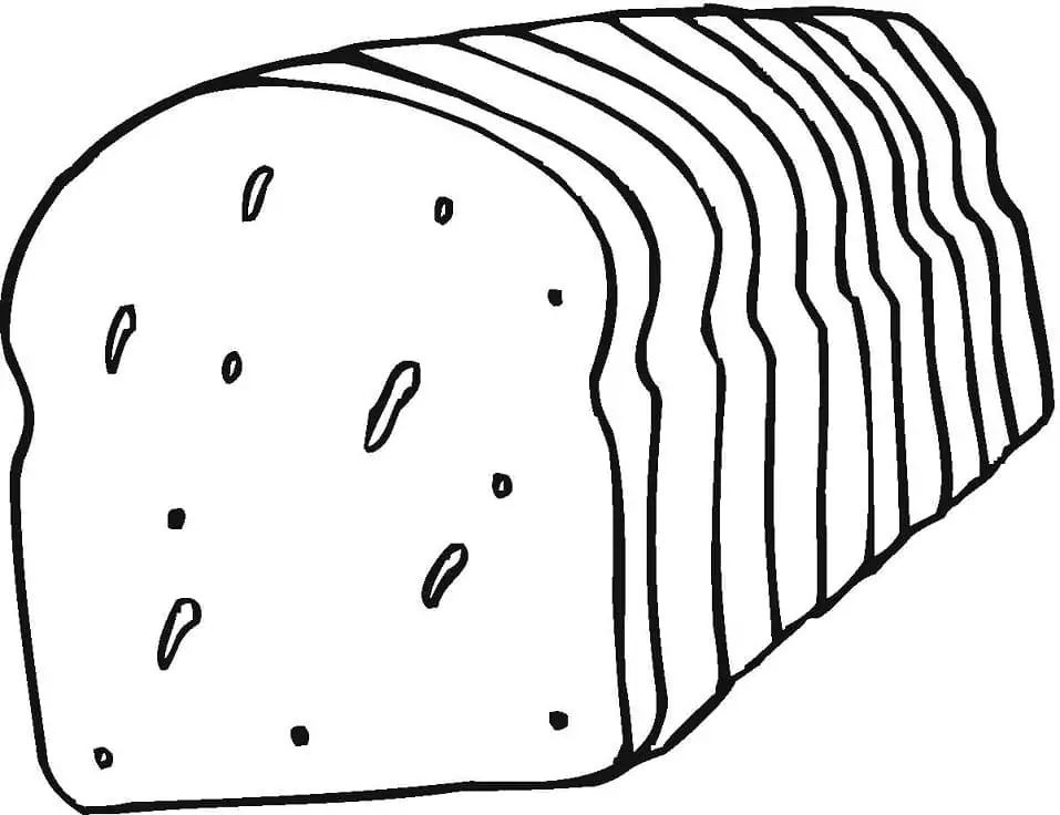Brot Ausmalbilder 28