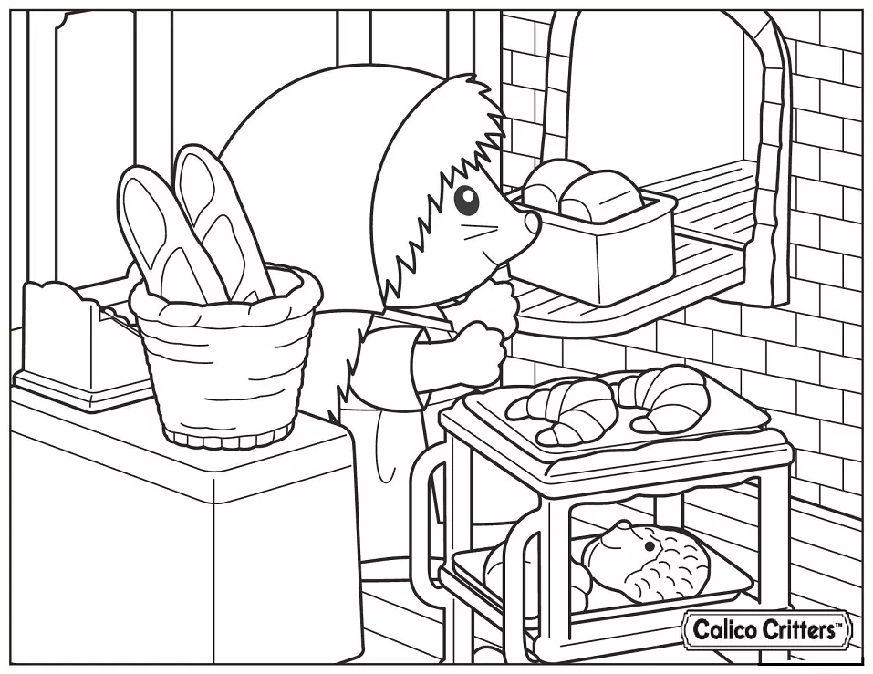 Brot Ausmalbilder 4