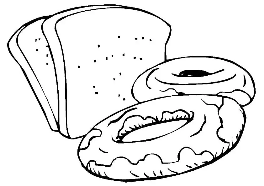 Brot Ausmalbilder 8