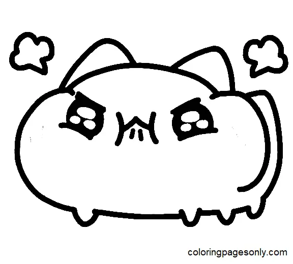 Bugcat Capoo Ausmalbilder 21