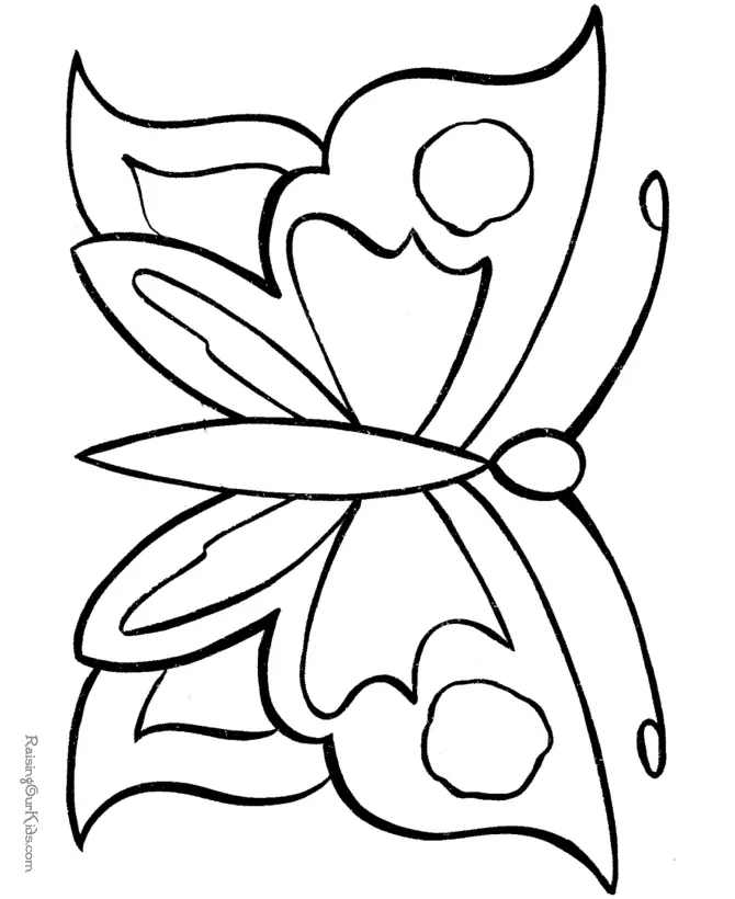 Mariposas Para Colorear 2