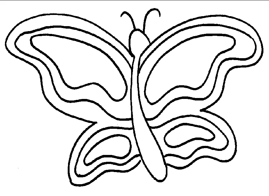 Mariposas Para Colorear 24
