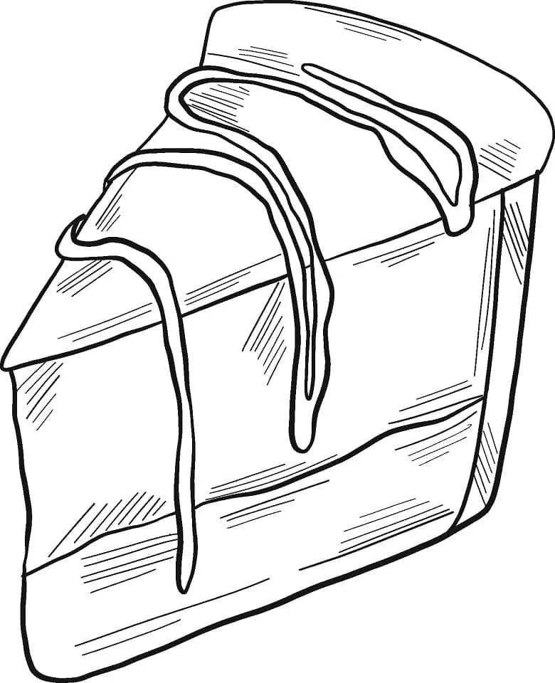 Cake Coloring Pages