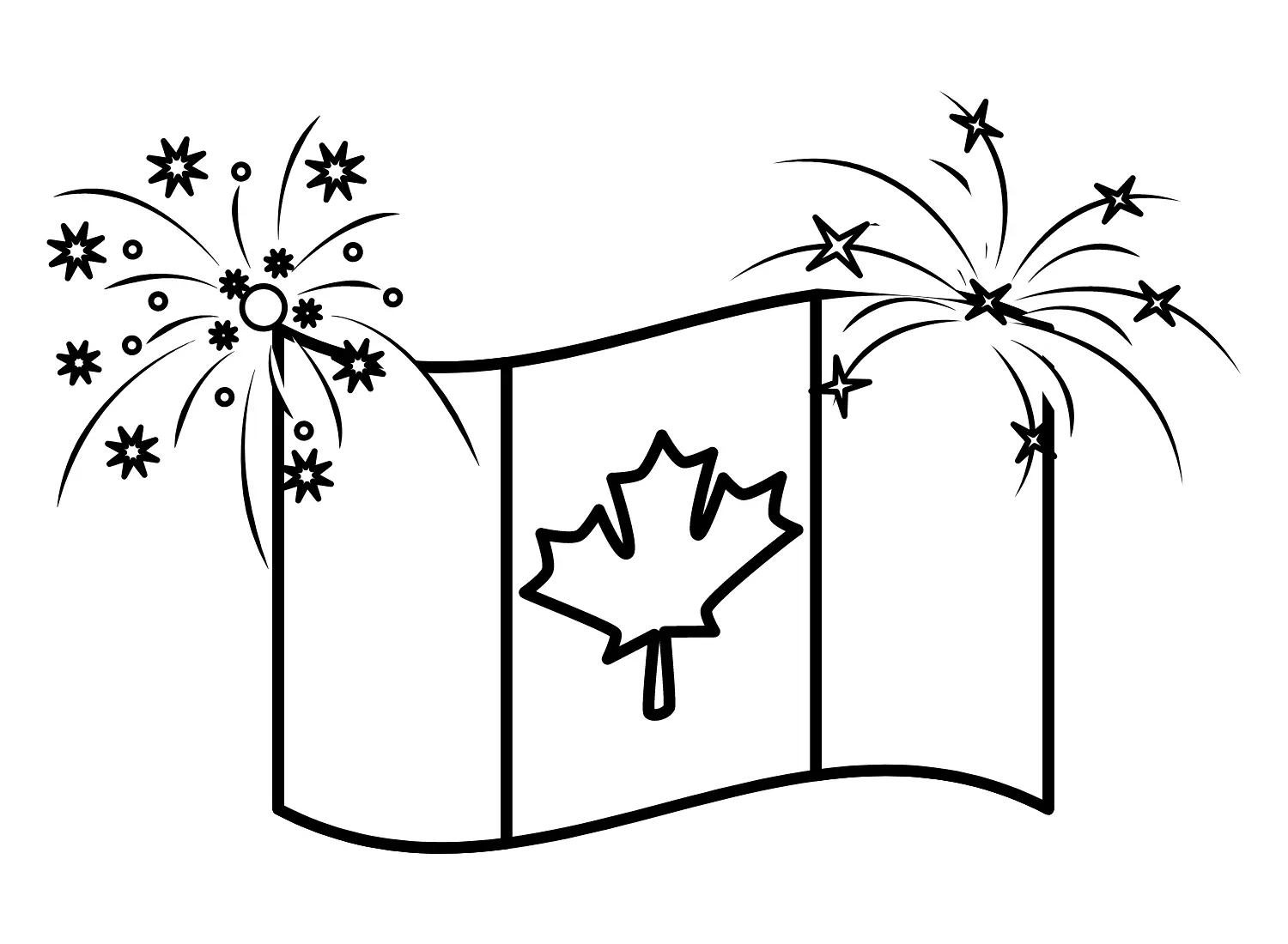 Desenhos de Canada Para Colorir 29