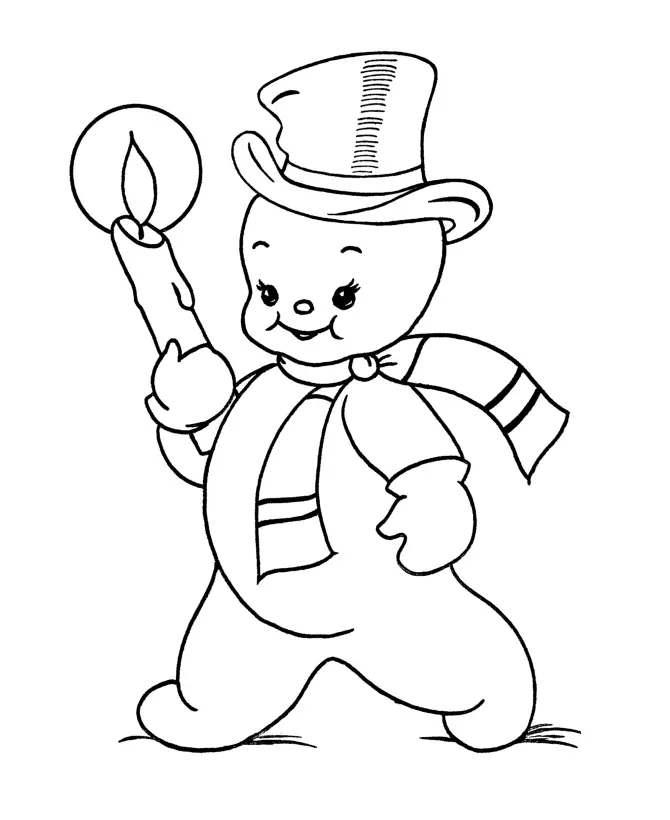 Desenhos de Velas Para Colorir 23