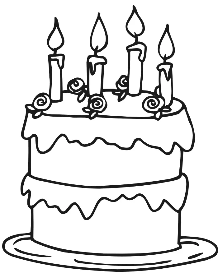 Desenhos de Velas Para Colorir 32