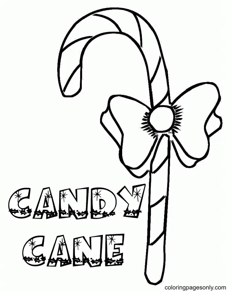 Candy Coloring Pages
