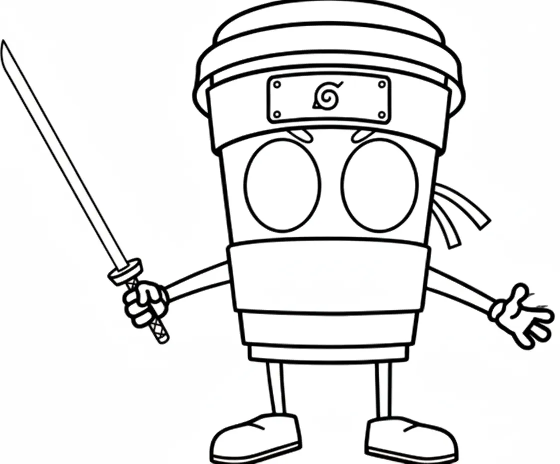 Cappuccino Assassino Coloring Pages