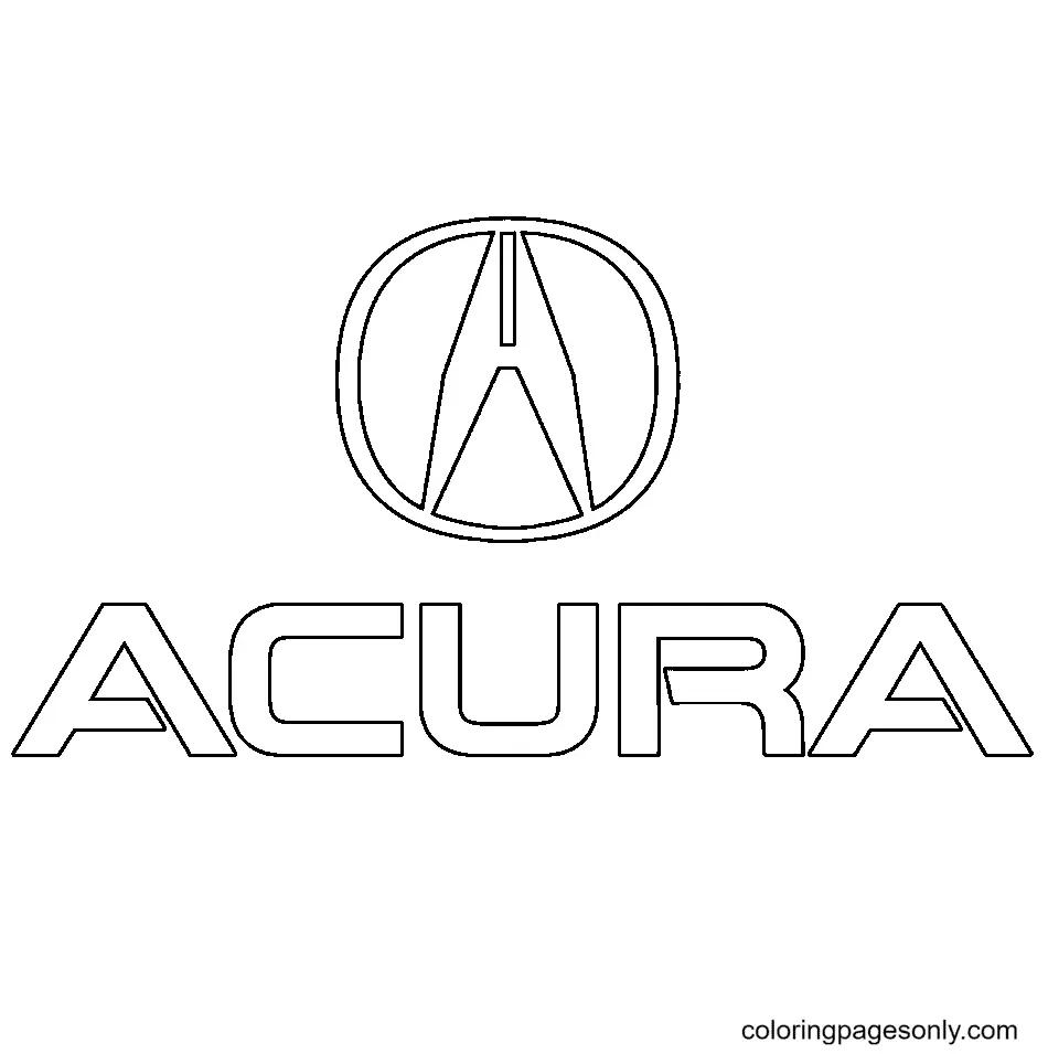 Logotipos Coches Para Colorear 21