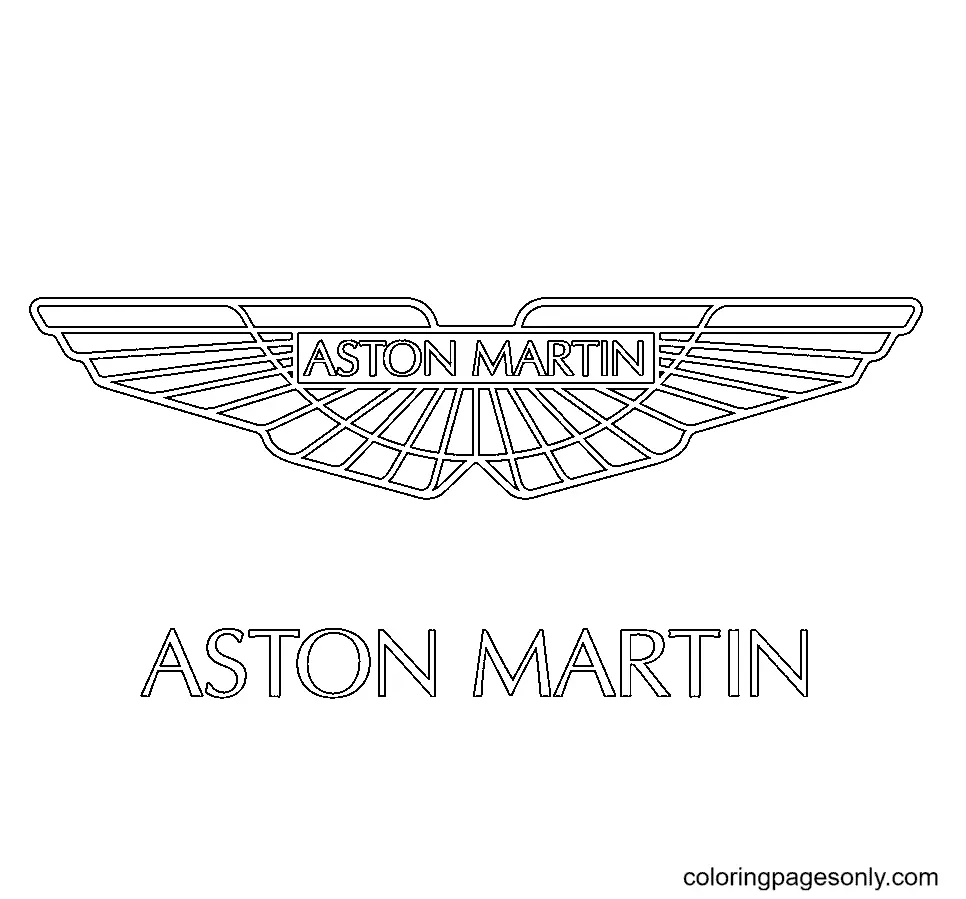 Logotipos Coches Para Colorear 43