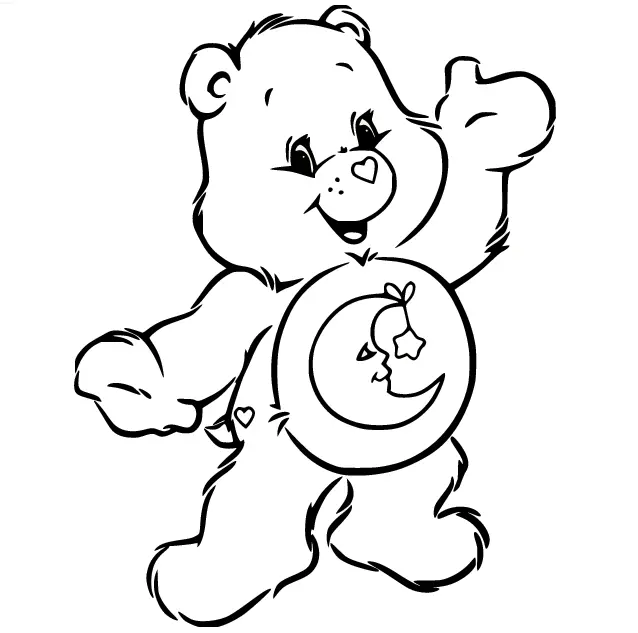 Care Bears Para Colorear 4