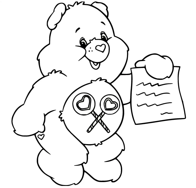 Care Bears Para Colorear 69
