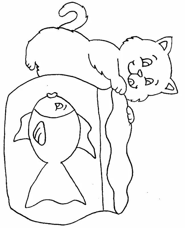 Cat Coloring Pages 37