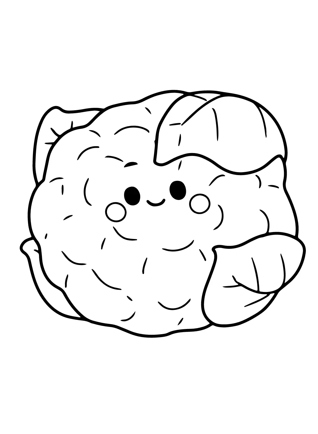 Cauliflower Coloring Pages 7