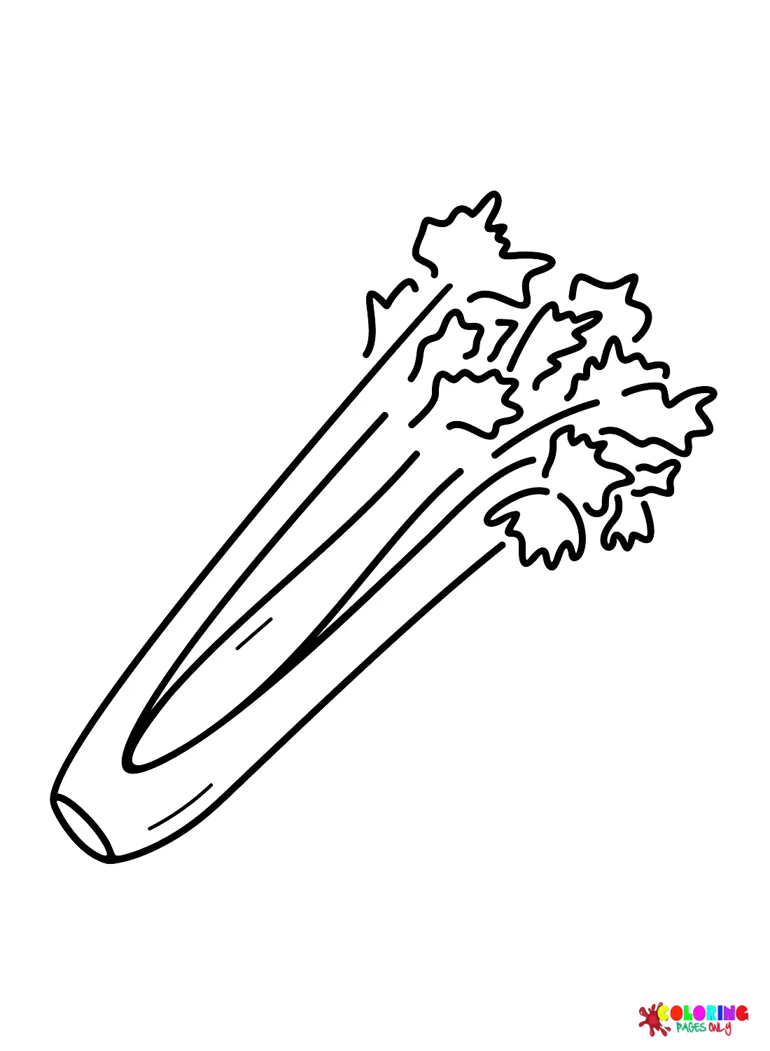 Celery Coloring Pages 22