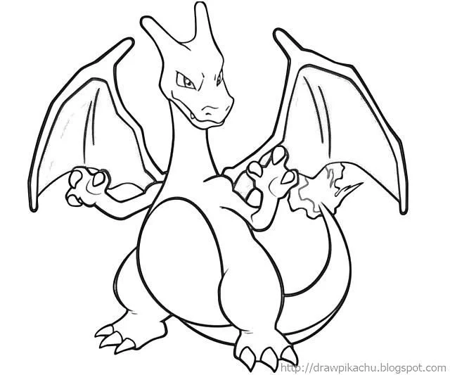 Charizard Ausmalbilder 7