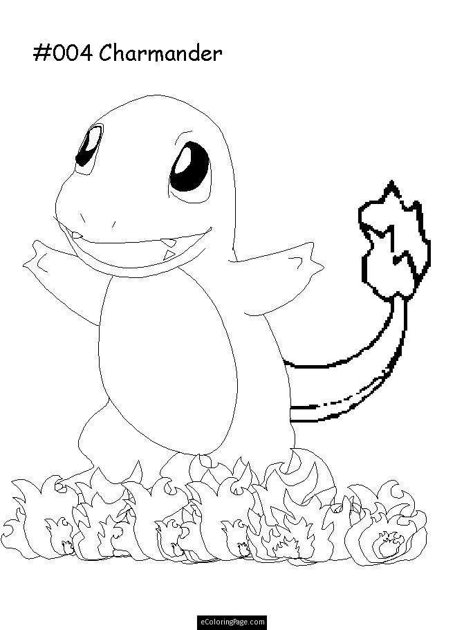 Charmander Ausmalbilder 18
