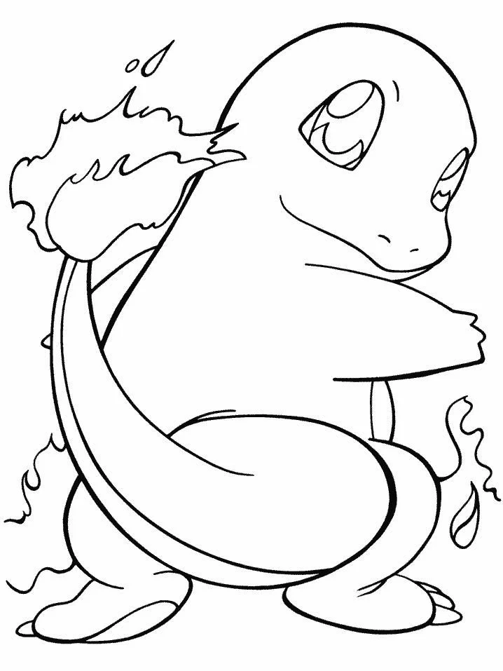 Charmander Ausmalbilder 7