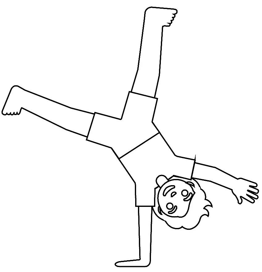 Cheerleading Coloring Pages