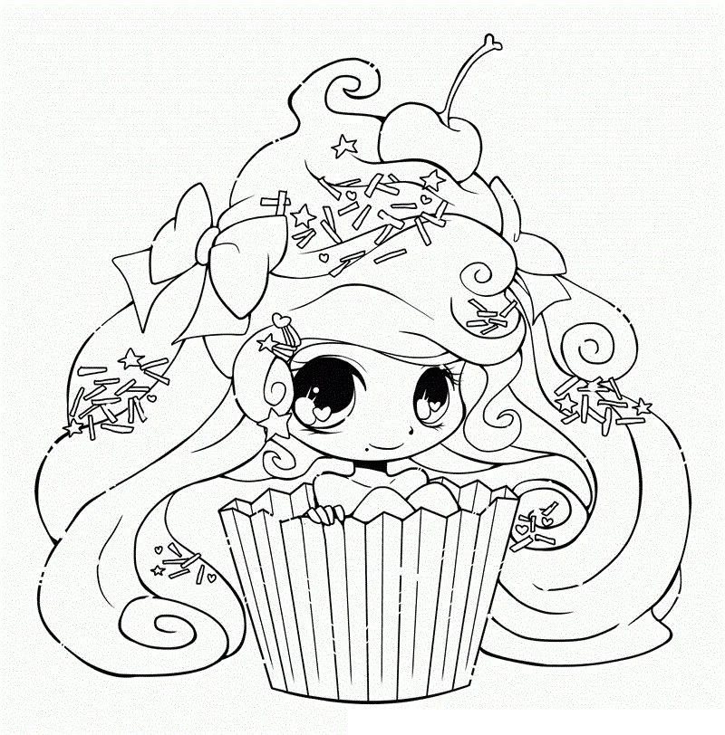 Chibi Ausmalbilder 16