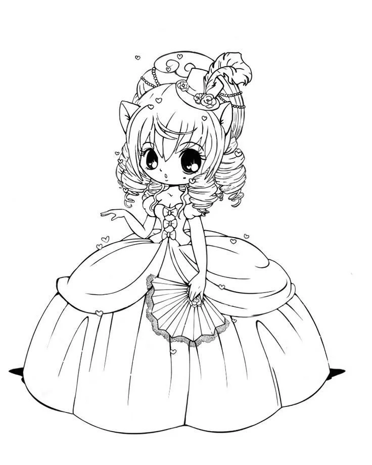Chibi Ausmalbilder 18