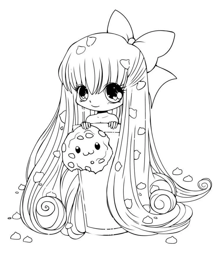 Chibi Ausmalbilder 2