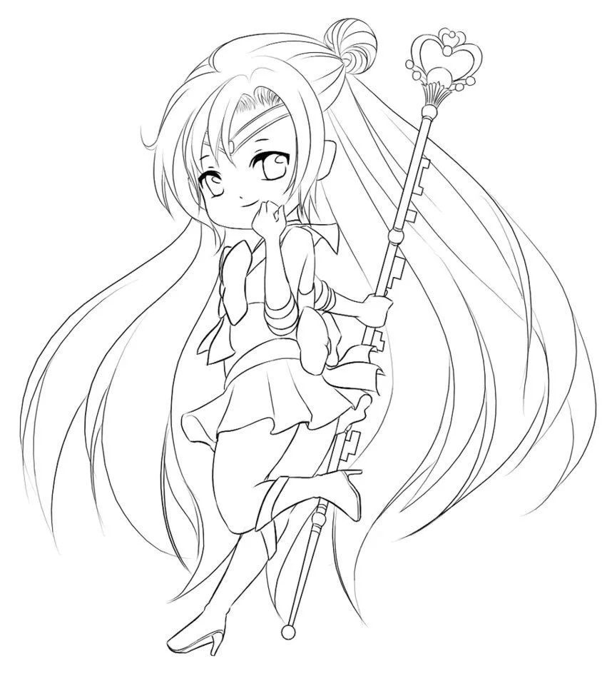 Chibi Ausmalbilder 20