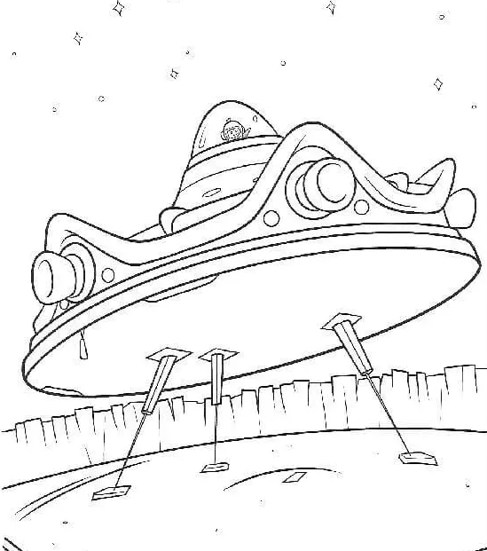 Chicken Little Coloring Pages 22