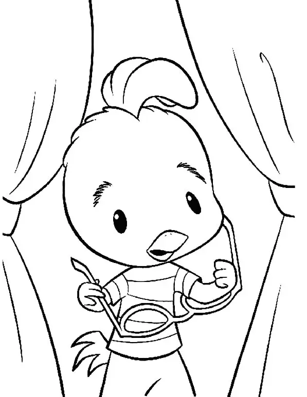 Chicken Little Coloring Pages 25