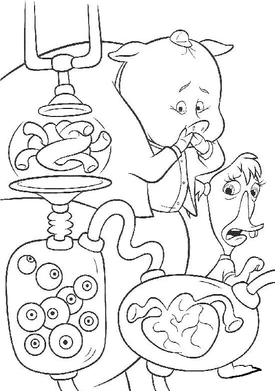 Chicken Little Coloring Pages 27