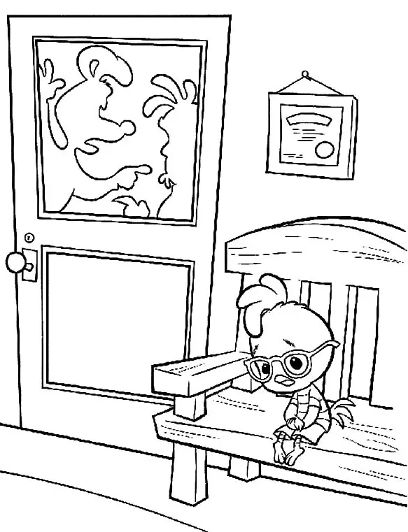 Chicken Little Coloring Pages 30